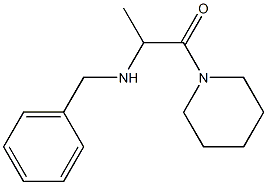 2-(benzylamino)-1-(piperidin-1-yl)propan-1-one 结构式