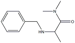 2-(benzylamino)-N,N-dimethylpropanamide 结构式