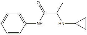 2-(cyclopropylamino)-N-phenylpropanamide 结构式