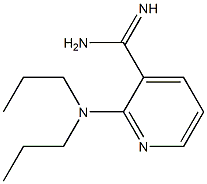 2-(dipropylamino)pyridine-3-carboximidamide 结构式