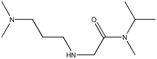 2-{[3-(dimethylamino)propyl]amino}-N-methyl-N-(propan-2-yl)acetamide 结构式