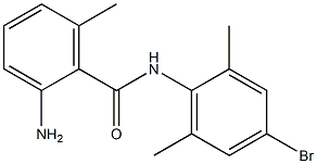 2-amino-N-(4-bromo-2,6-dimethylphenyl)-6-methylbenzamide 结构式