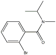 2-bromo-N-isopropyl-N-methylbenzamide 结构式