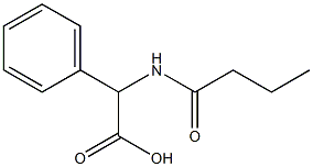 2-butanamido-2-phenylacetic acid 结构式