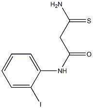 2-carbamothioyl-N-(2-iodophenyl)acetamide 结构式