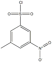 3-methyl-5-nitrobenzenesulfonyl chloride 结构式