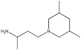 4-(3,5-dimethylpiperidin-1-yl)butan-2-amine 结构式