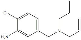 5-{[bis(prop-2-en-1-yl)amino]methyl}-2-chloroaniline 结构式