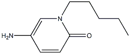 5-amino-1-pentyl-1,2-dihydropyridin-2-one 结构式