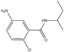 5-amino-N-(sec-butyl)-2-chlorobenzamide 结构式