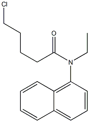 5-chloro-N-ethyl-N-(naphthalen-1-yl)pentanamide 结构式
