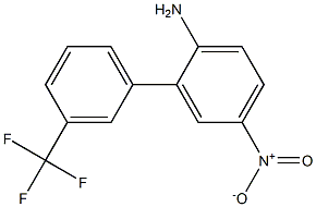 5-nitro-3'-(trifluoromethyl)-1,1'-biphenyl-2-amine 结构式