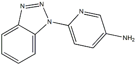 6-(1H-1,2,3-benzotriazol-1-yl)pyridin-3-amine 结构式