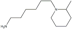 6-(2-methylpiperidin-1-yl)hexan-1-amine 结构式