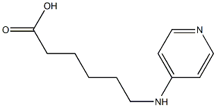 6-(pyridin-4-ylamino)hexanoic acid 结构式