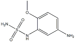 N-(5-amino-2-methoxyphenyl)sulfamide 结构式
