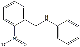 N-[(2-nitrophenyl)methyl]aniline 结构式