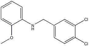 N-[(3,4-dichlorophenyl)methyl]-2-methoxyaniline 结构式