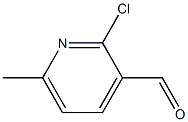 2-氯-3-醛基-6-甲基吡啶 结构式