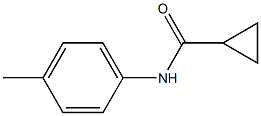 N-(4-methylphenyl)cyclopropanecarboxamide 结构式