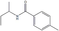 N-(sec-butyl)-4-methylbenzamide 结构式