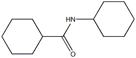 N-cyclohexylcyclohexanecarboxamide 结构式