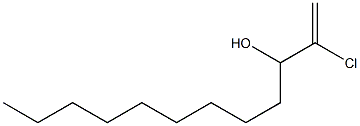 2-Chloro-1-dodecen-3-ol 结构式