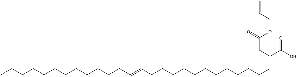 2-(13-Hexacosenyl)succinic acid 1-hydrogen 4-allyl ester 结构式