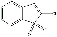 2-Chloro-1-benzothiophene 1,1-dioxide 结构式