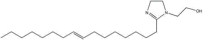2-(8-Hexadecenyl)-2-imidazoline-1-ethanol 结构式