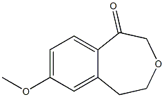 7-methoxy-4,5-dihydrobenzo[d]oxepin-1(2H)-one 结构式