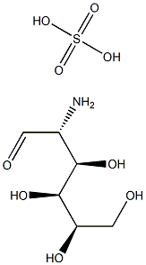 硫酸氨基葡萄糖 结构式