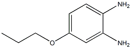 4-丙氧基-邻苯二胺 结构式