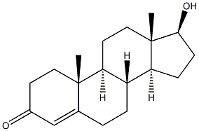 睾酮素 结构式