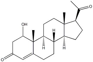已酸羟孕酮 结构式
