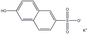 2-萘酚-6-磺酸钾盐 结构式