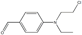 N-乙基-N-氯乙基对氨基苯甲醛 结构式