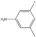 3-碘-5-甲基苯胺 结构式