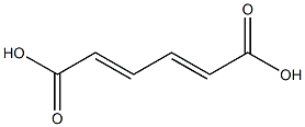 反式,反式-粘康酸 结构式