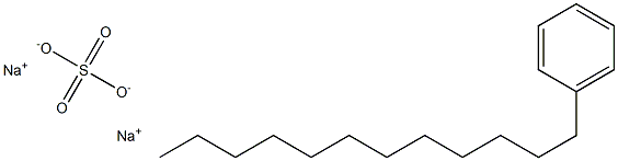十二烷基苯硫酸钠 结构式