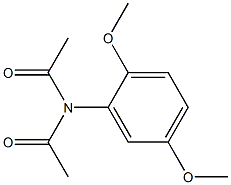 乙酰基乙酰-2,5-二甲氧基苯胺 结构式