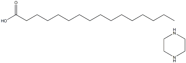 哌泊噻嗪棕榈酸酯 结构式