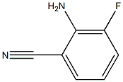 2-氨基-3-氟苯腈 结构式