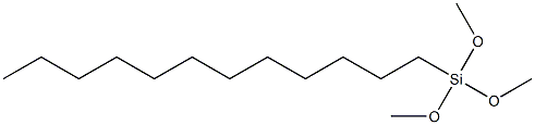 N-十二烷基三甲氧基硅烷 结构式