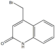 4-溴甲基-2(1H)-喹啉酮 结构式