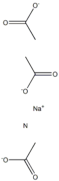 氮川三乙酸钠 结构式