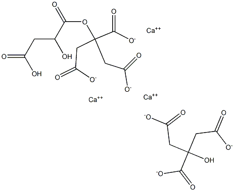 柠檬酸苹果酸钙 结构式