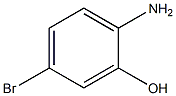 1-氨基-4-溴苯酚 结构式