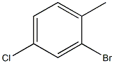 2-溴-4-氯甲苯 结构式