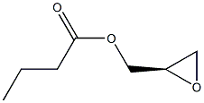 R-正丁酸缩水甘油酯 结构式